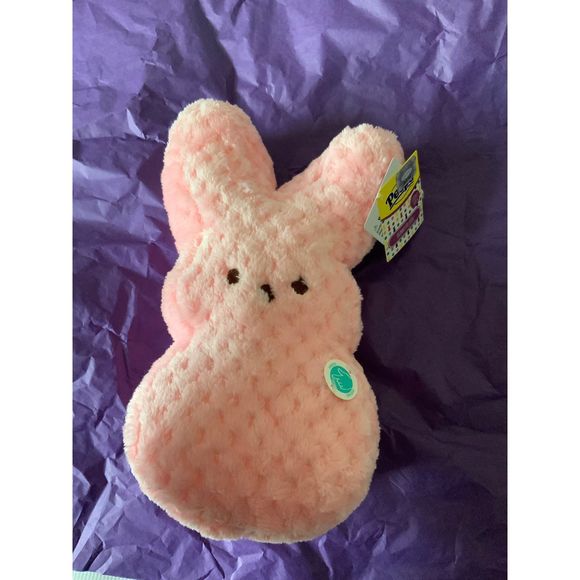 Peeps Bunny Plush Stuffed Animal Toy 8" with light and music - Picture 4 of 4
